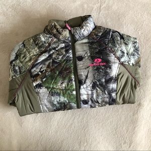 Mossy Oak Pink & Camo Puffer Jacket